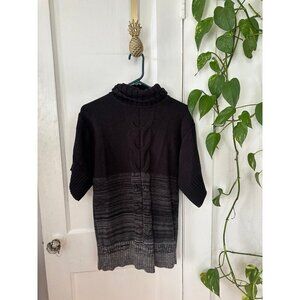 Style & Co women’s size small black and gray blouse